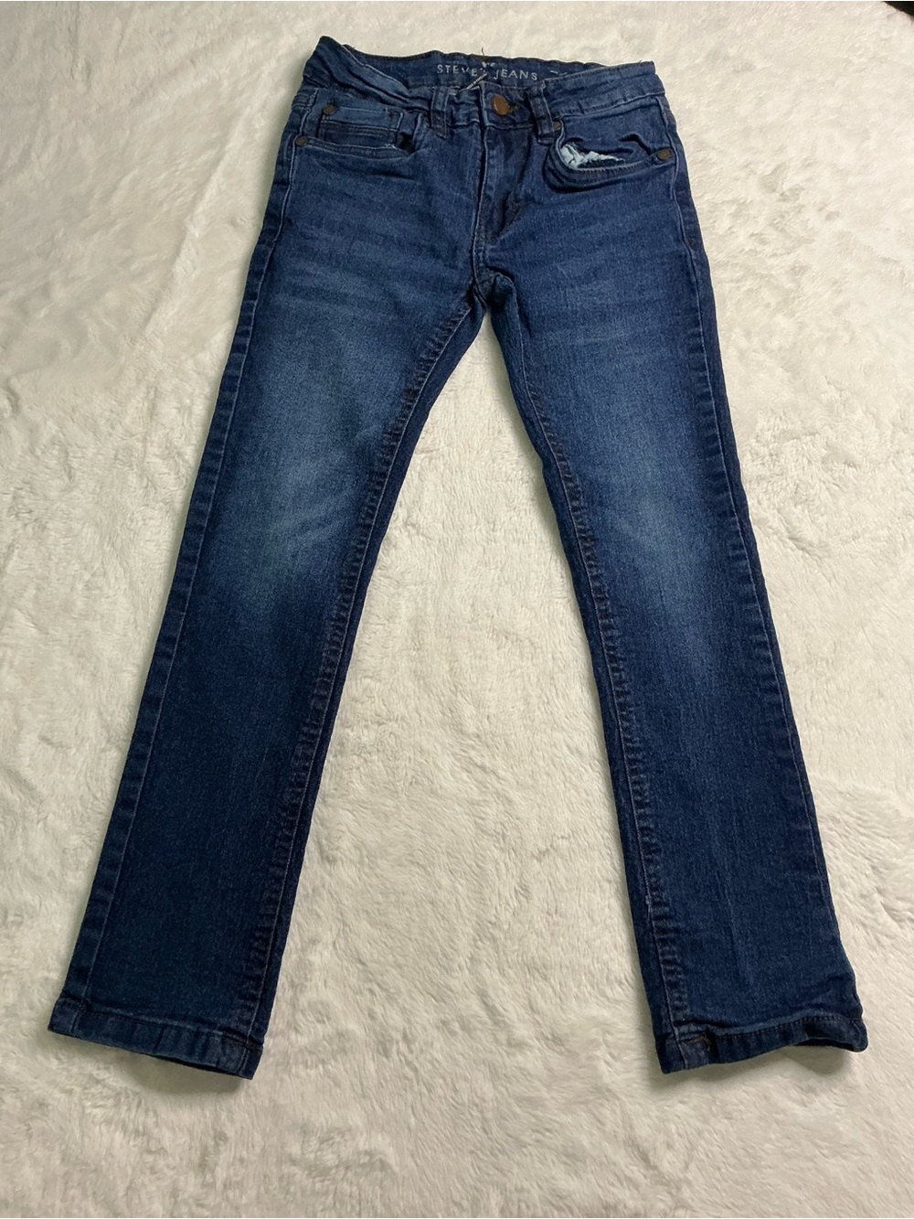 Slim Straight Men's Jeans in Dark Indigo